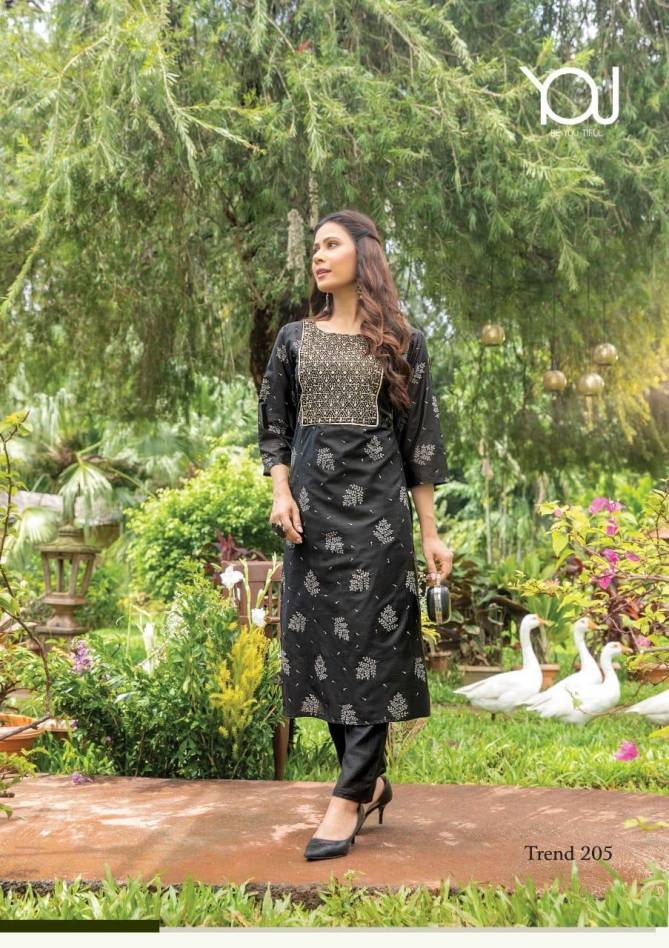 Wanna You Trend 2 Fancy Ethnic Wear Kurti With Bottom Latest Collection